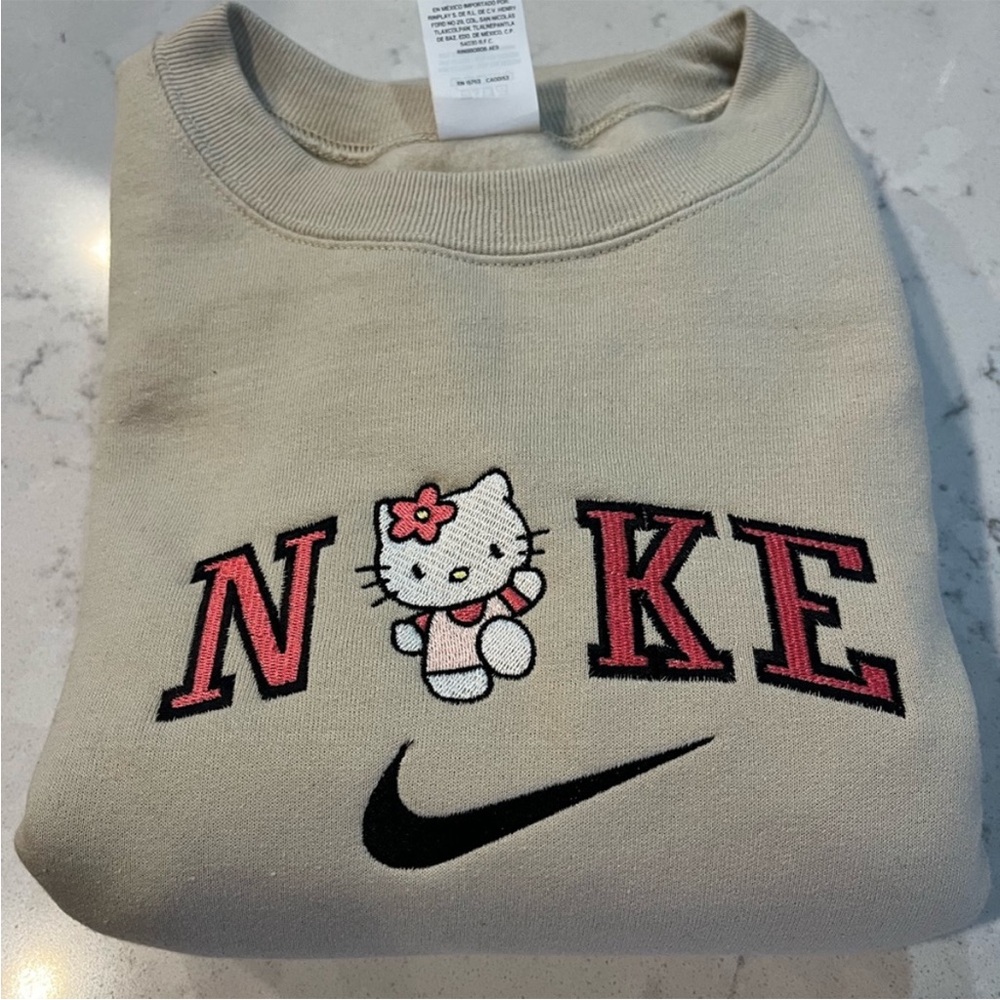 Nike Hello Kitty Cream Sweatshirt